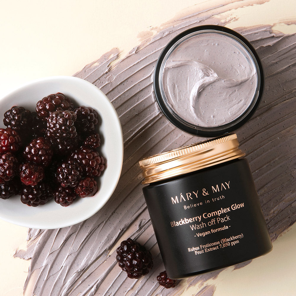 Mary&May Blackberry Complex Glow Wash off Pack 125g product image 5