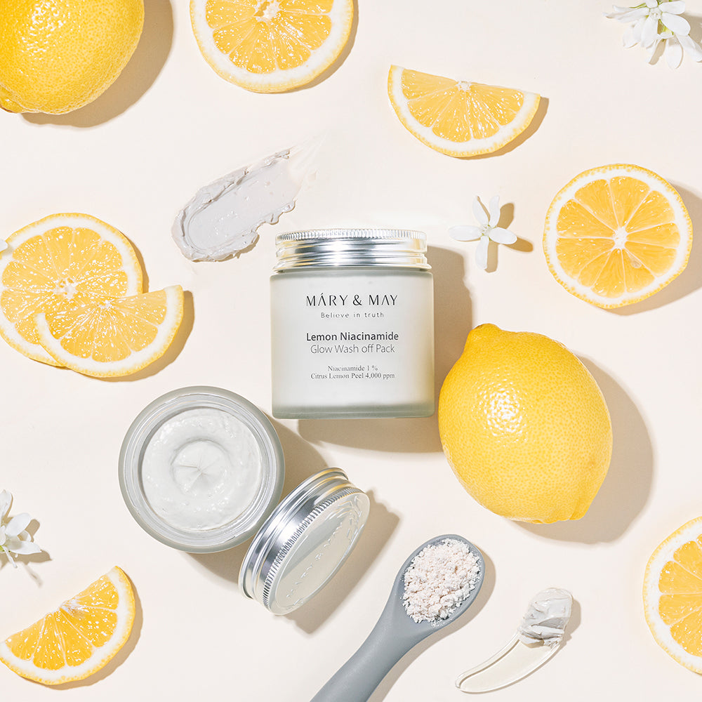 Mary&May Lemon Niacinamide Glow Wash Off Pack 125g product image 3