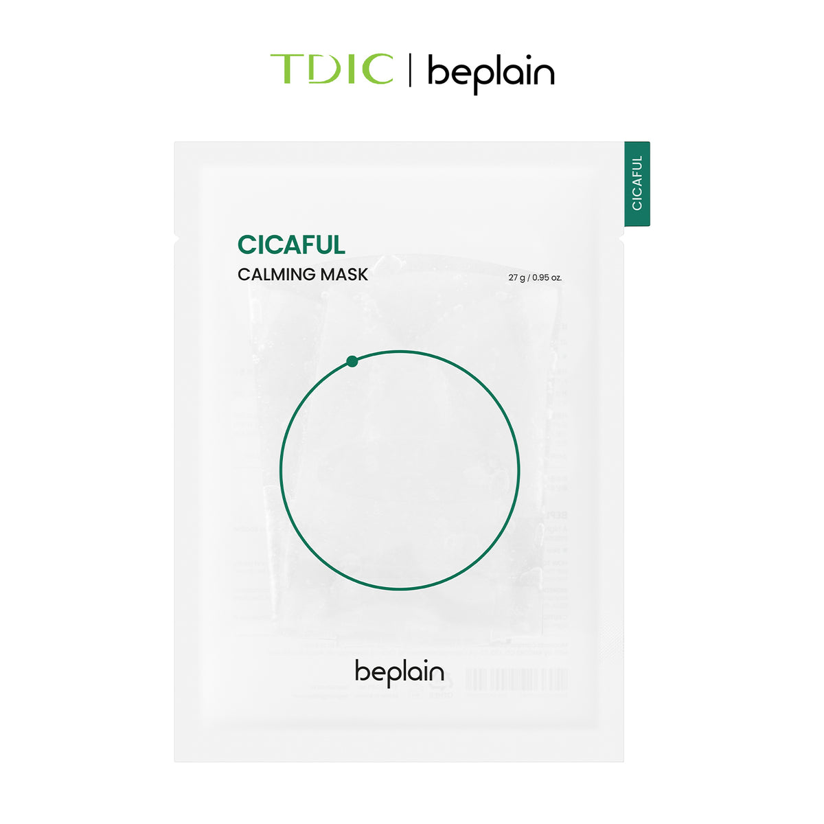 Beplain Cicaful Calming Mask 10pcs — Korean skincare product
