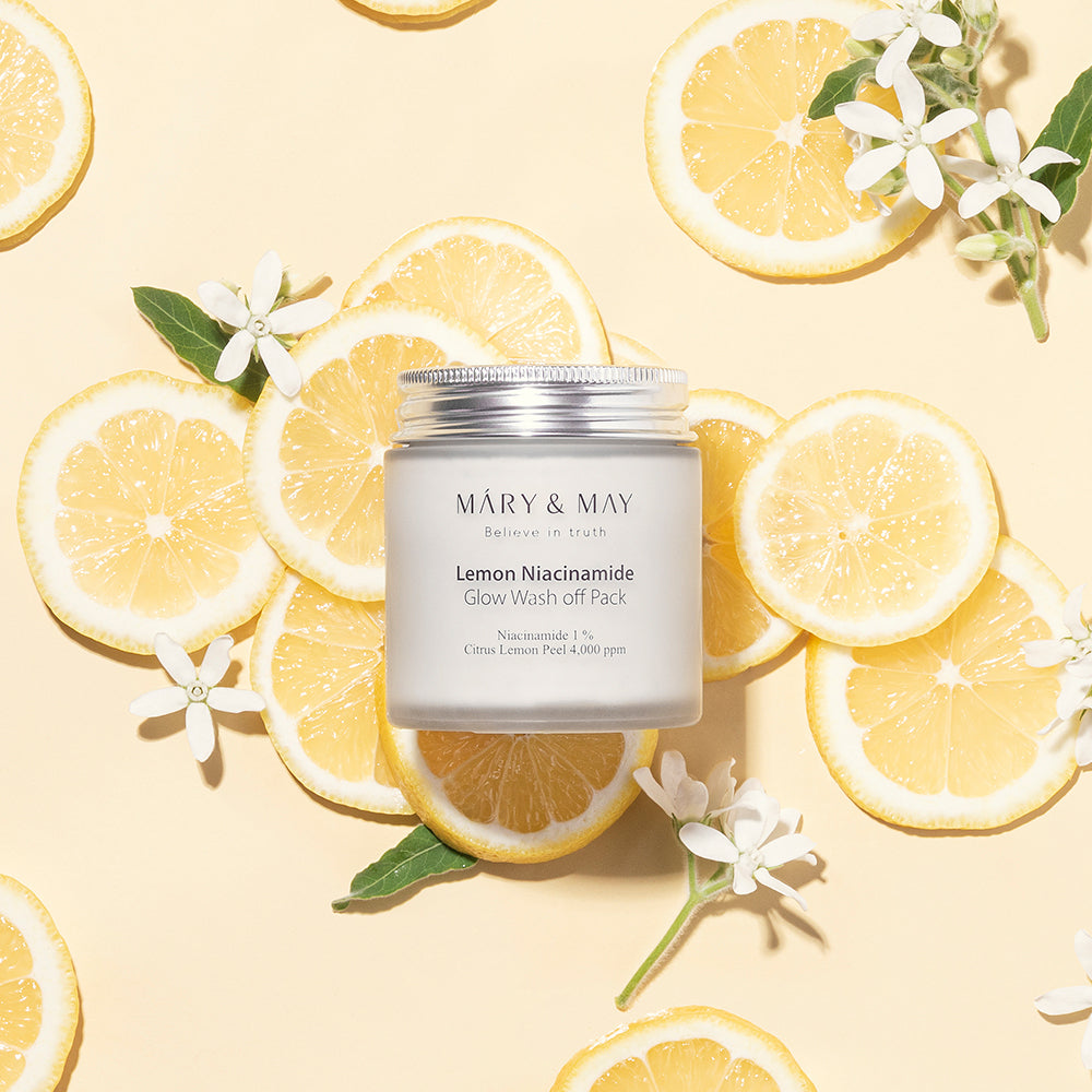 Mary&May Lemon Niacinamide Glow Wash Off Pack 125g product image 4