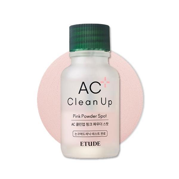 Etude House AC Clean Up Pink Powder Spot 15ml — product packshot
