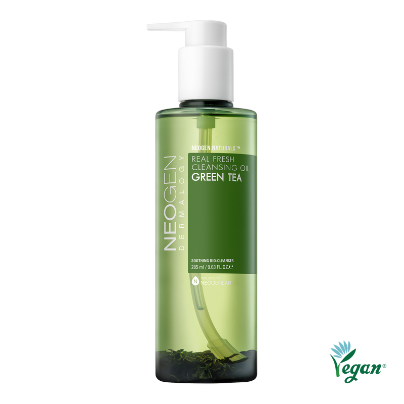 Neogen Real Fresh Cleansing Oil Green Tea 285ml — Neogen official product image