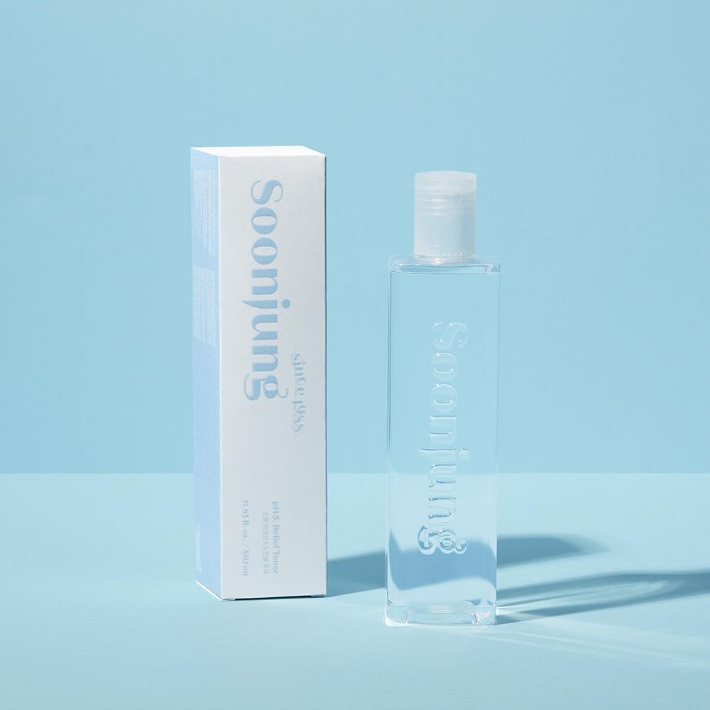 Etude House SoonJung pH 5.5 Relief Toner 350ml — product packshot