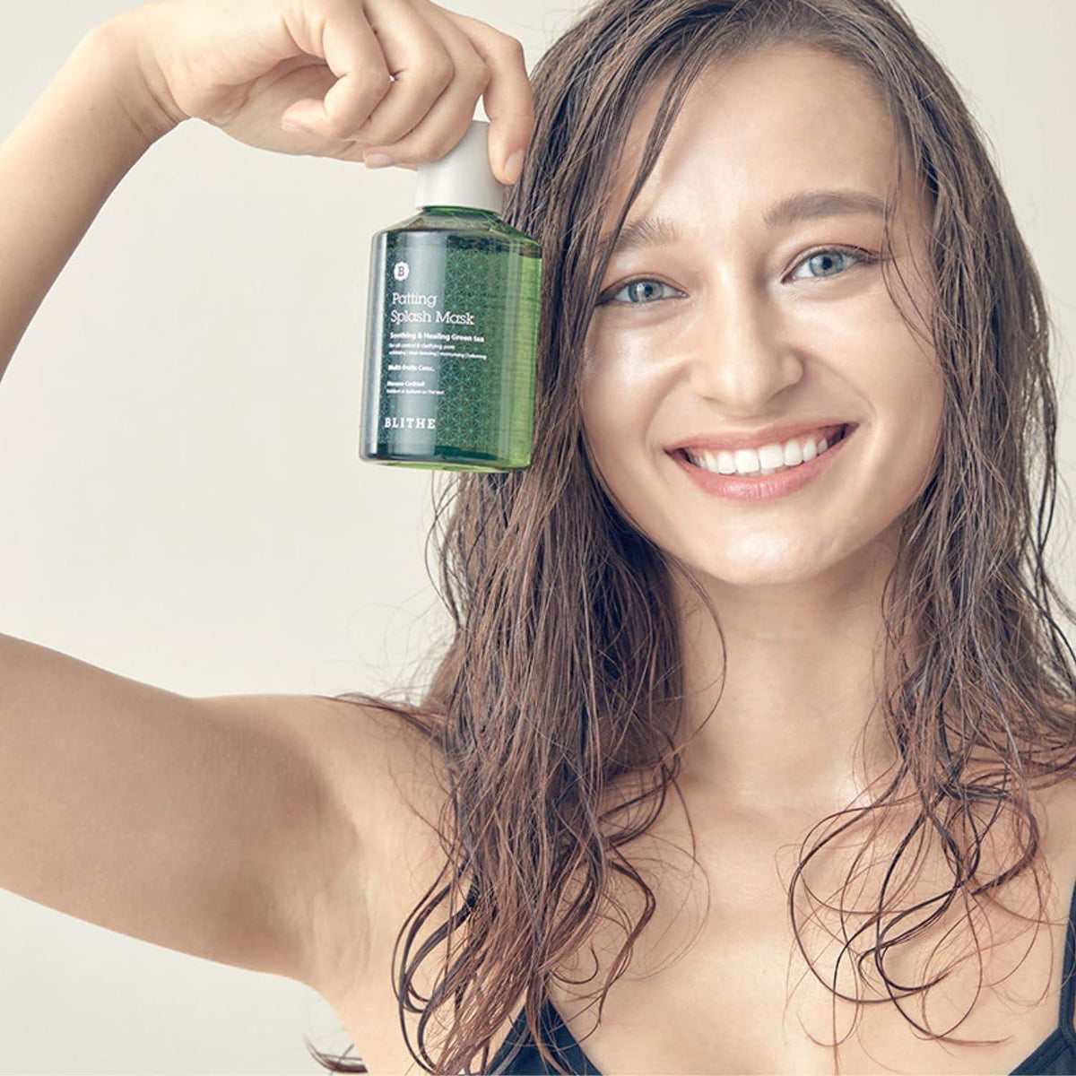 Blithe Patting Splash Mask Soothing & Healing Green Tea 150ml product detail image 9