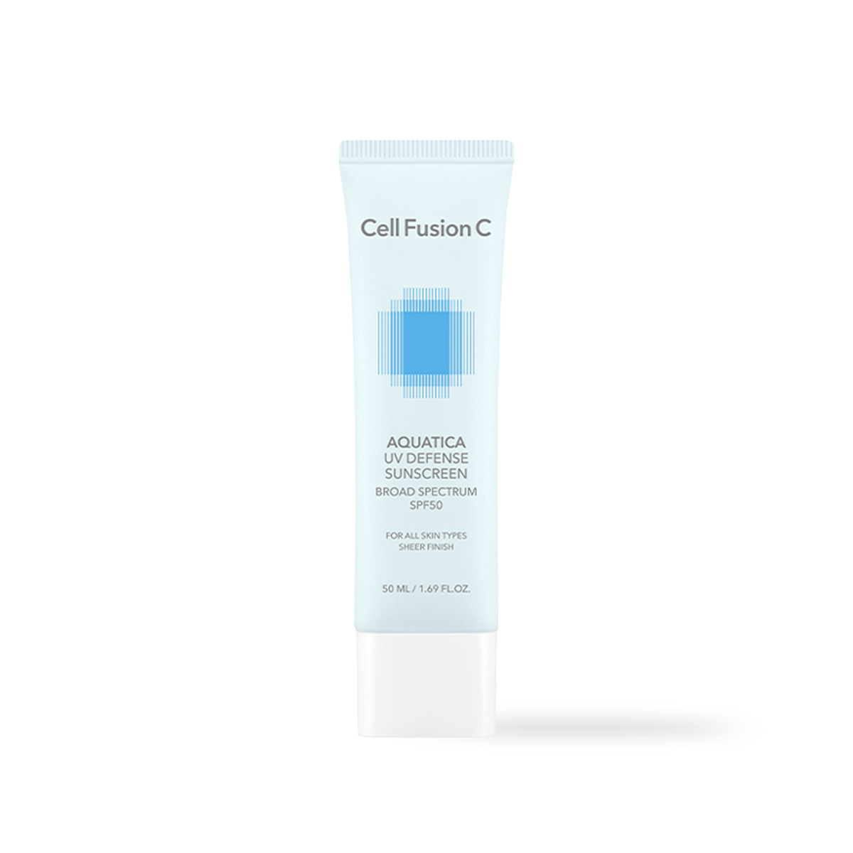 CellFusionC Aquatica UV Defense Sunscreen OTC 50ml — product photo