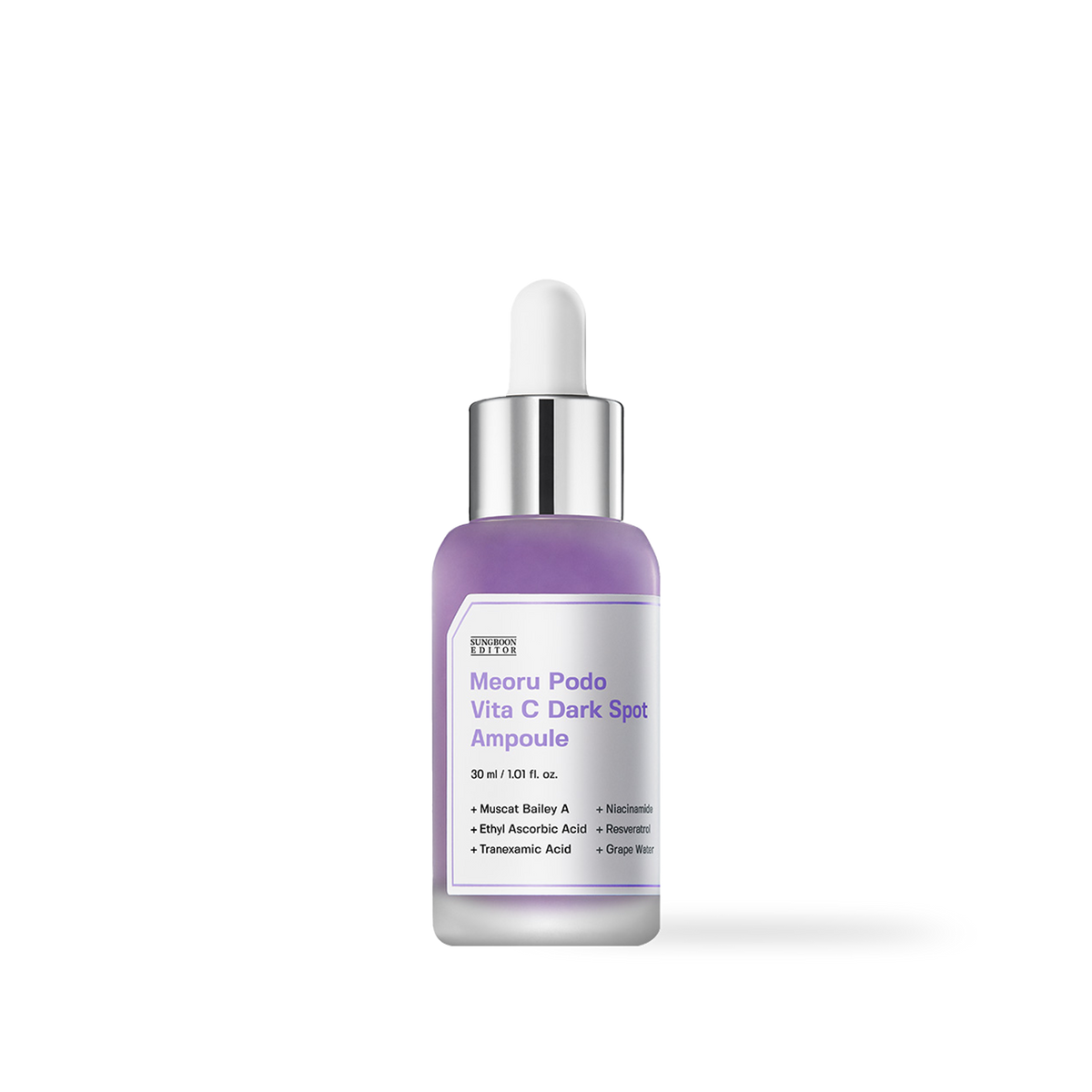 SUNGBOON EDITOR Meoru Podo VitaC Dark Spot Ampoule 30ml — official product image 1