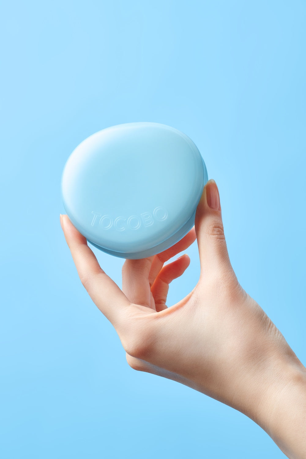 TOCOBO Blur Finish Sun Cushion 01 COTTON BLUE 13g - official product image 7