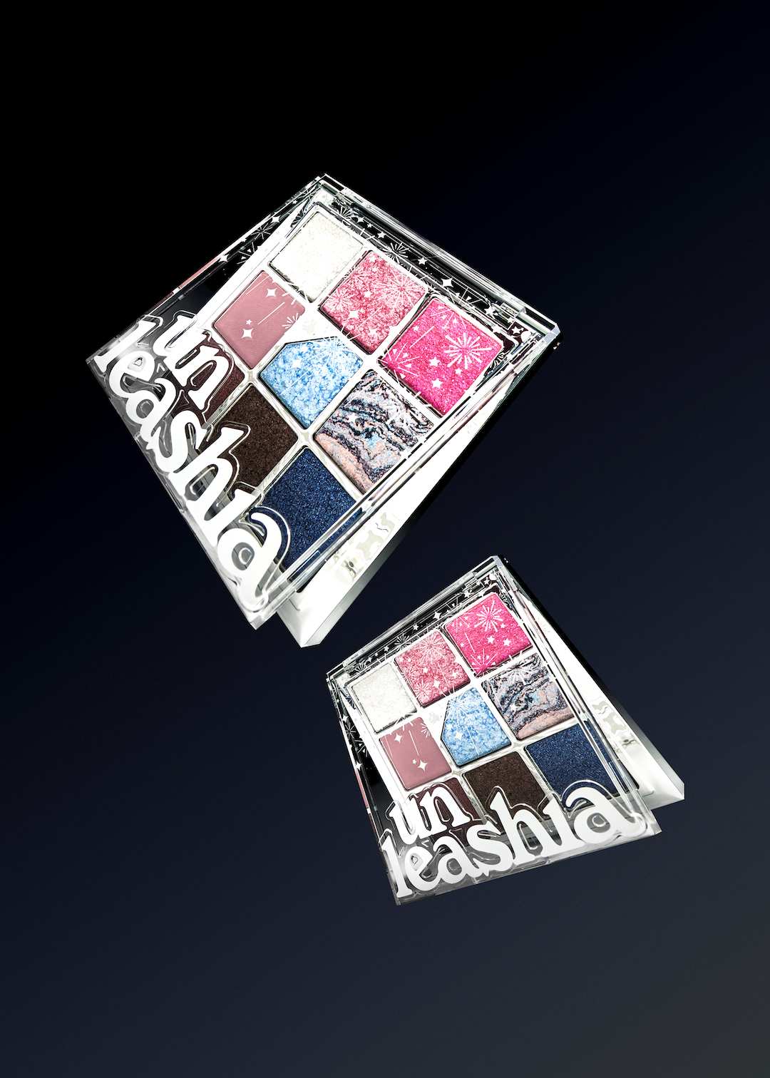 UNLEASHIA Glitterpedia Eye Palette No.8 All of Dancing Swan 6.6g_MX - official product image 4