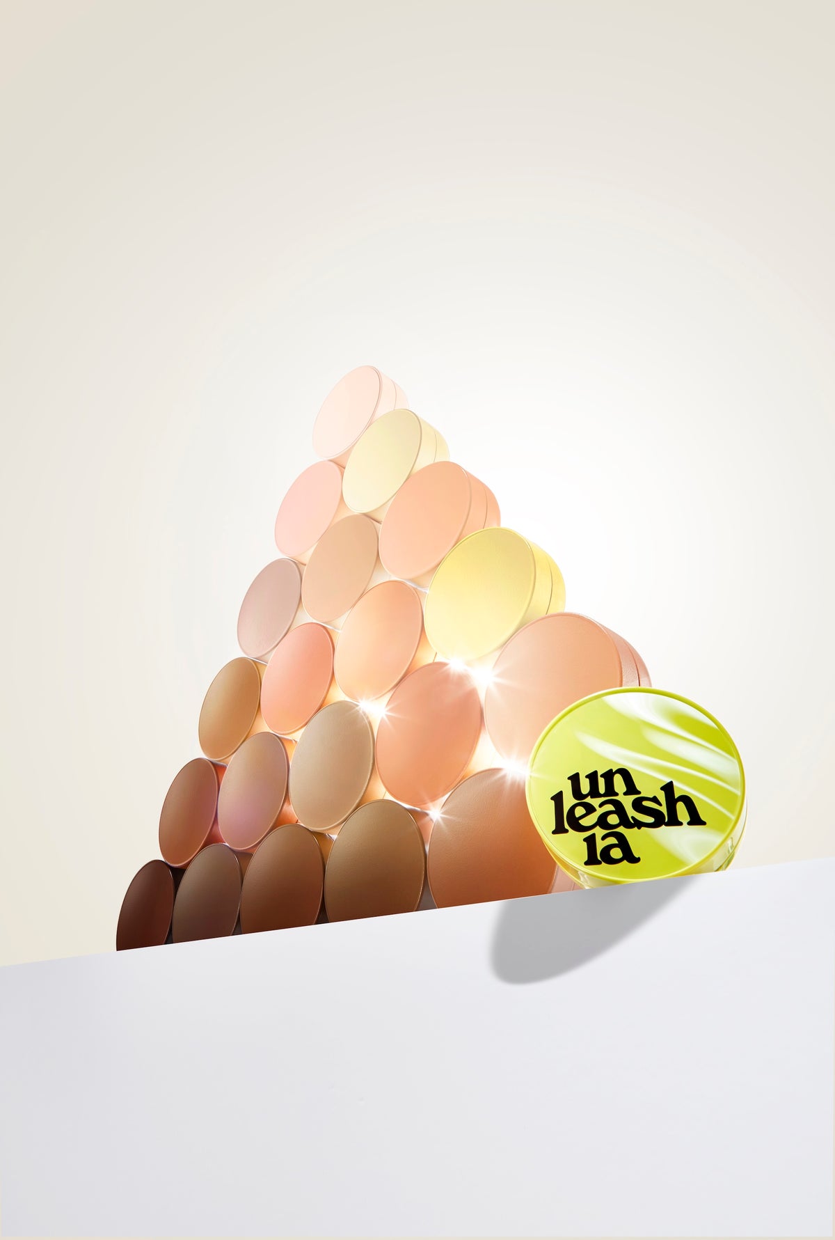 UNLEASHIA Satin Wear Healthy-Green Cushion Re-Feel 11N Floral White 15g - official product image 25