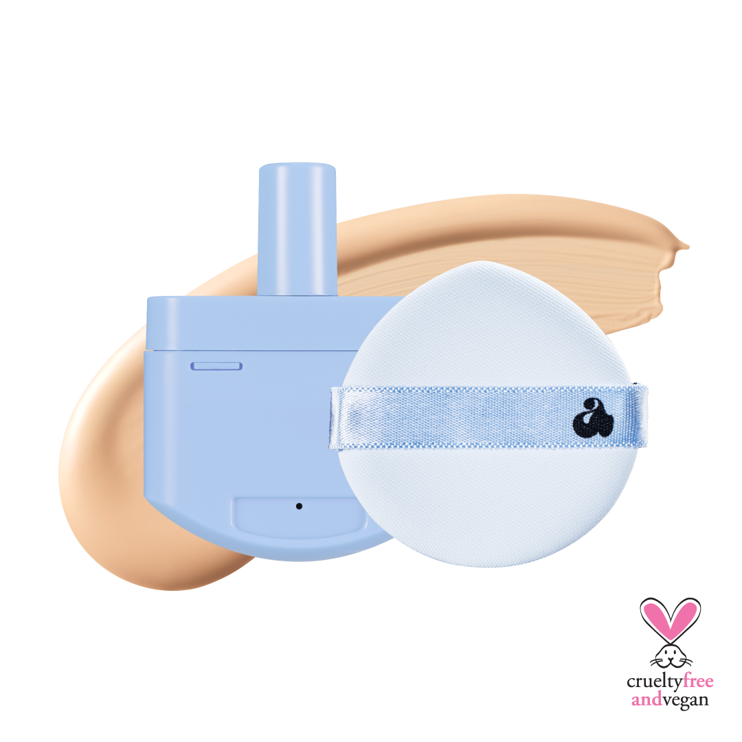 UNLEASHIA Babe Skin Baby Blue Cushion Re-Feel 21N Fluffy 15g - official product image 17