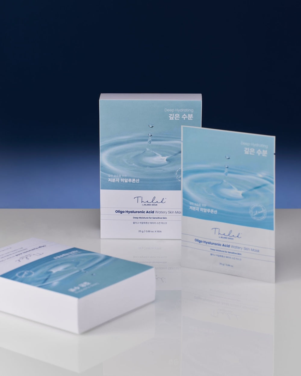 THE LAB by blanc doux Oligo Hyaluronic Acid Watery Skin Mask 10p — official product image 5