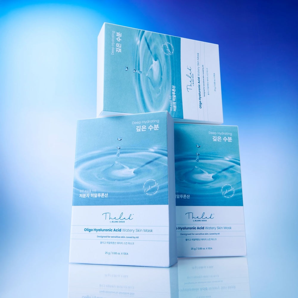 THE LAB by blanc doux Oligo Hyaluronic Acid Watery Skin Mask 10p — official product image 6