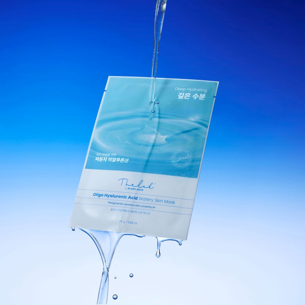 THE LAB by blanc doux Oligo Hyaluronic Acid Watery Skin Mask 10p — official product image 7
