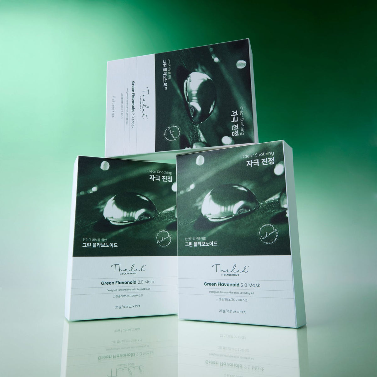 THE LAB by blanc doux Green Flavonoid 2.0 Mask 10p — official product image 12