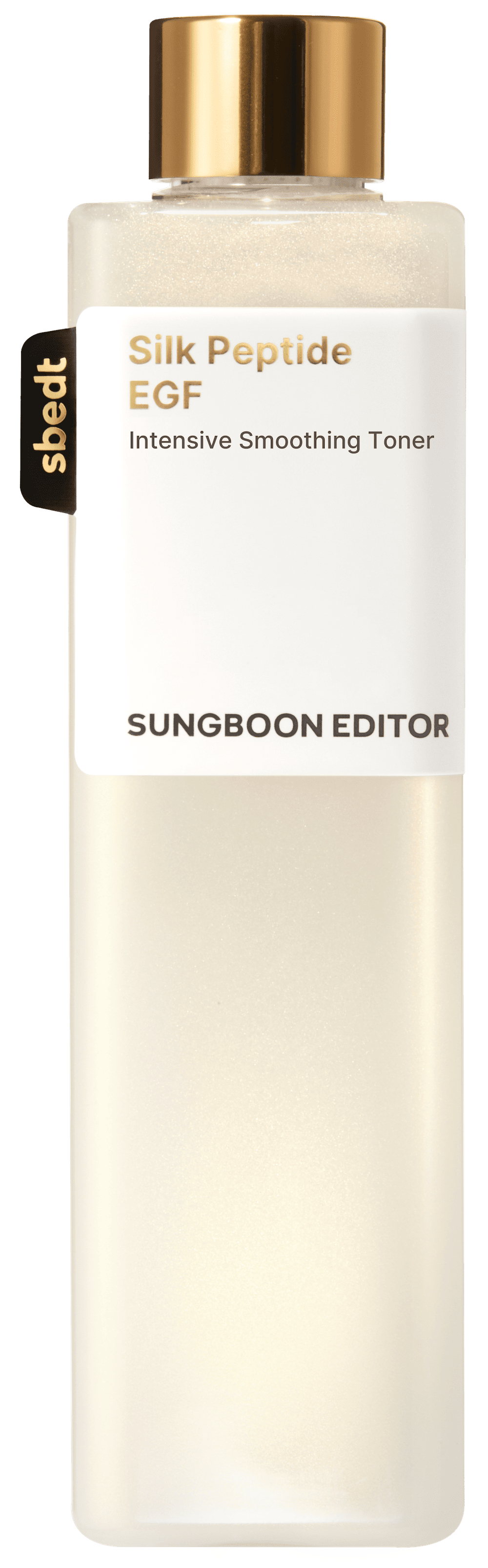 SUNGBOON EDITOR Silk Peptide EGF Intensive Smoothing Toner 300ml — official product image 3