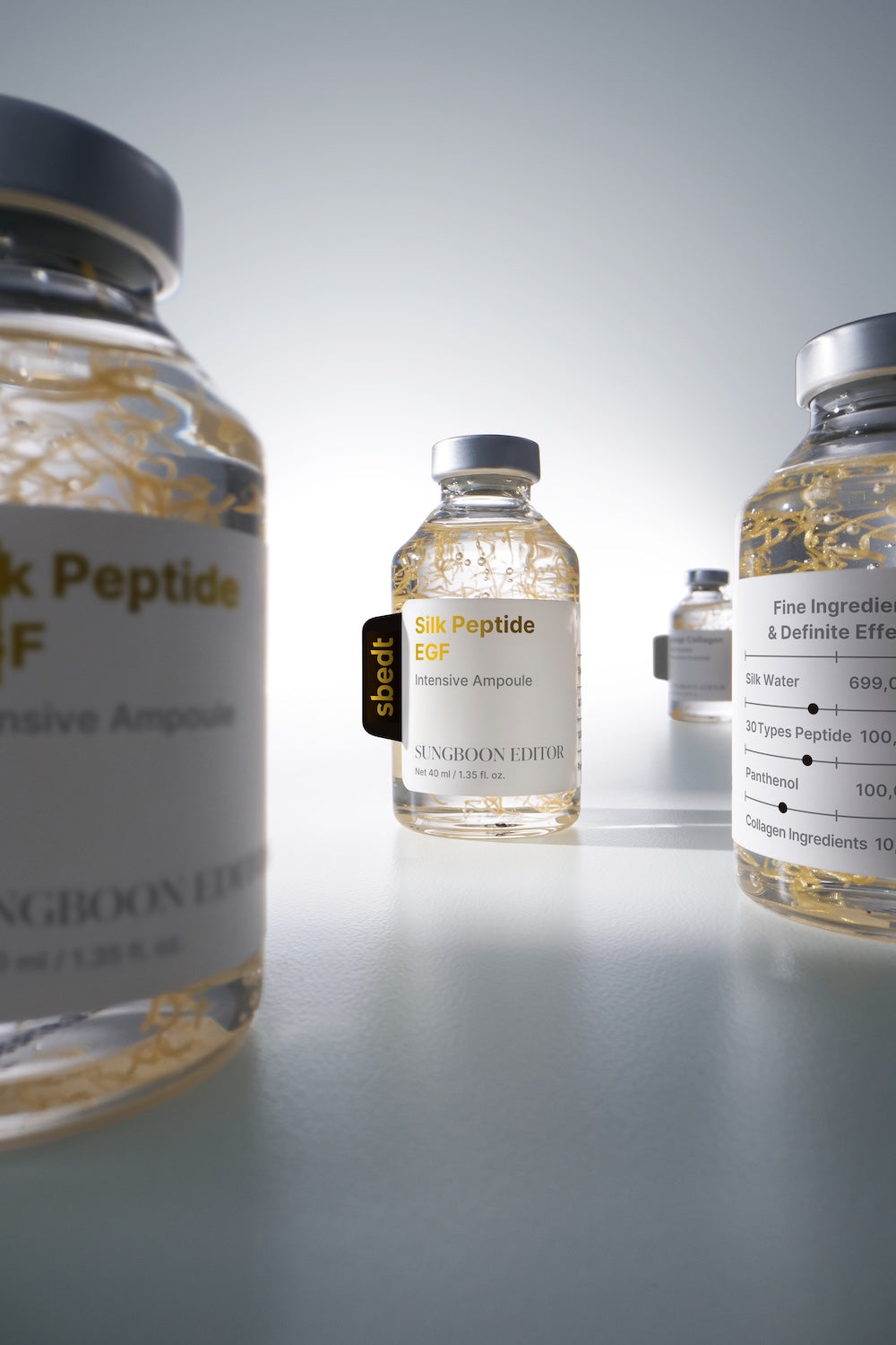 SUNGBOON EDITOR Silk Peptide EGF Intensive Ampoule 40ml — official product image 4