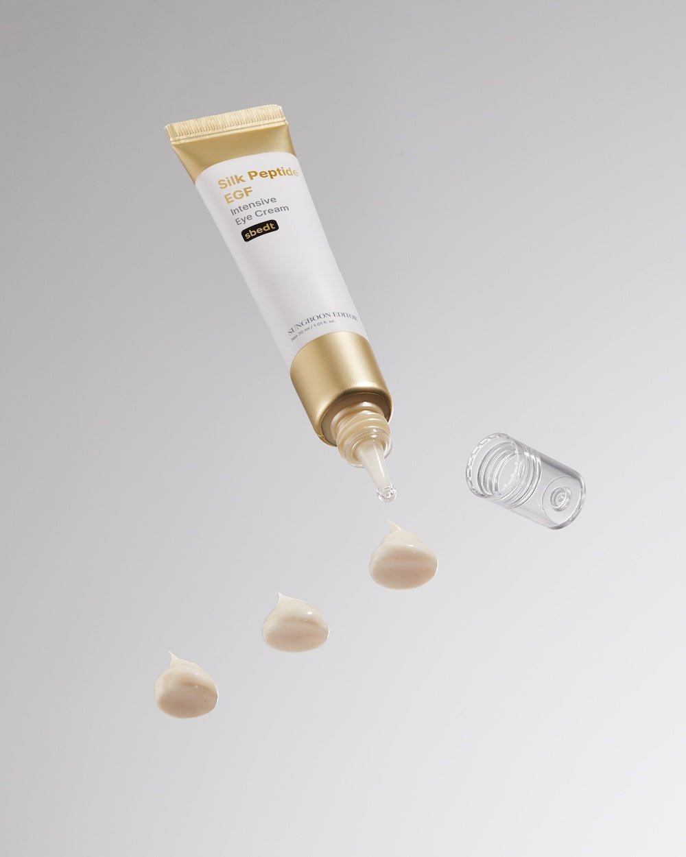 SUNGBOON EDITOR Silk Peptide EGF Intensive Eye Cream 30ml — official product image 2