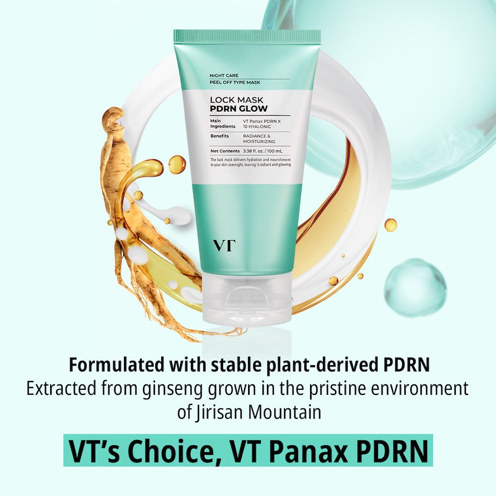 VT Cosmetics Glow Lock Mask 100ml - official product image 4
