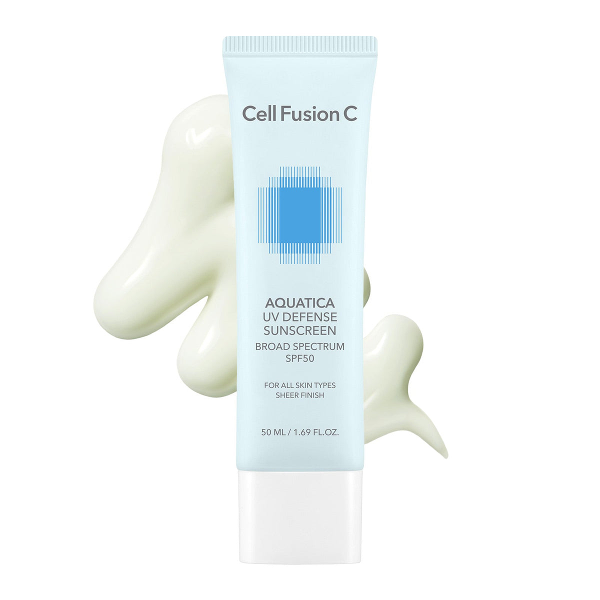CellFusionC Aquatica UV Defense Sunscreen OTC 50ml — product detail image 2