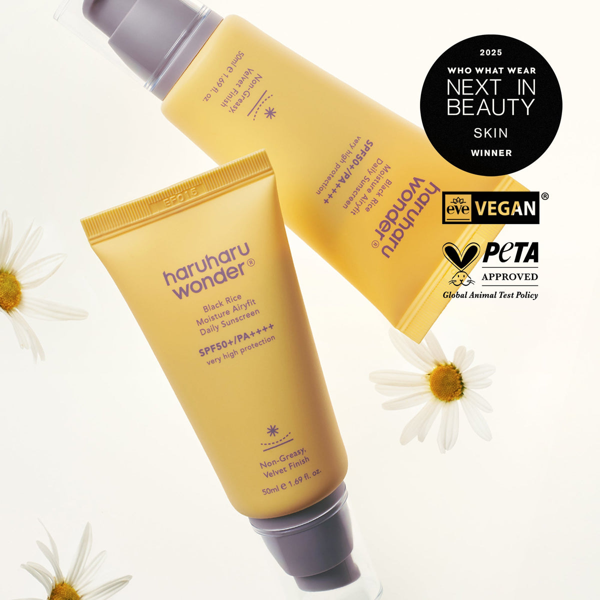 Haruharu Wonder Black Rice Airyfit Sunscreen SPF50+ 50ml — product image 4
