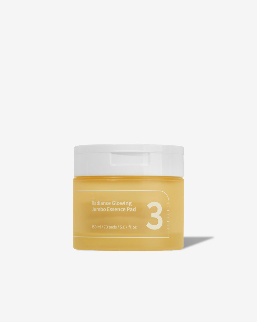 Numbuzin No. 3 Radiance Glowing Jumbo Essence Pads 70 ct, 150ml — official product image 2