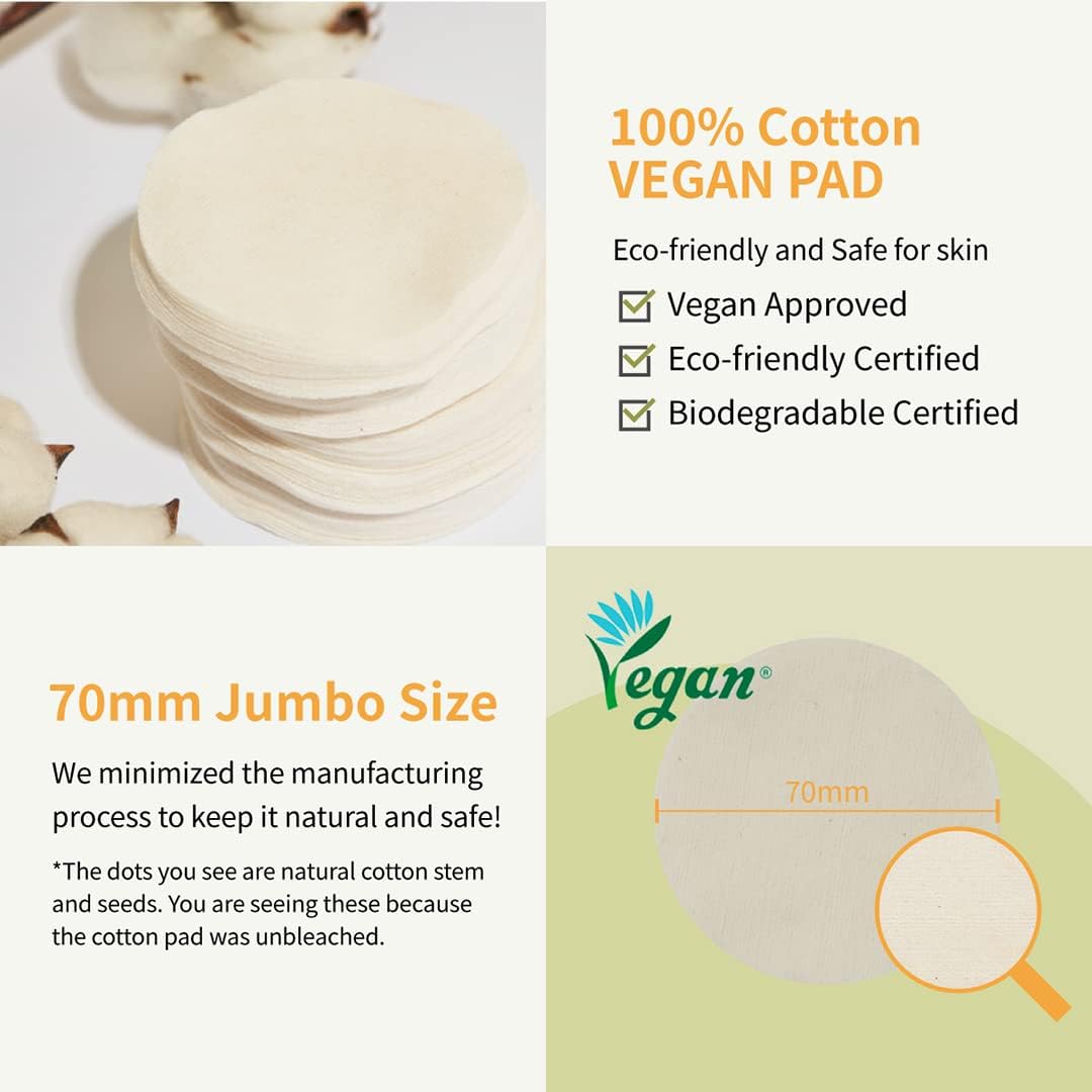 Numbuzin No. 3 Radiance Glowing Jumbo Essence Pads 70 ct, 150ml — official product image 7