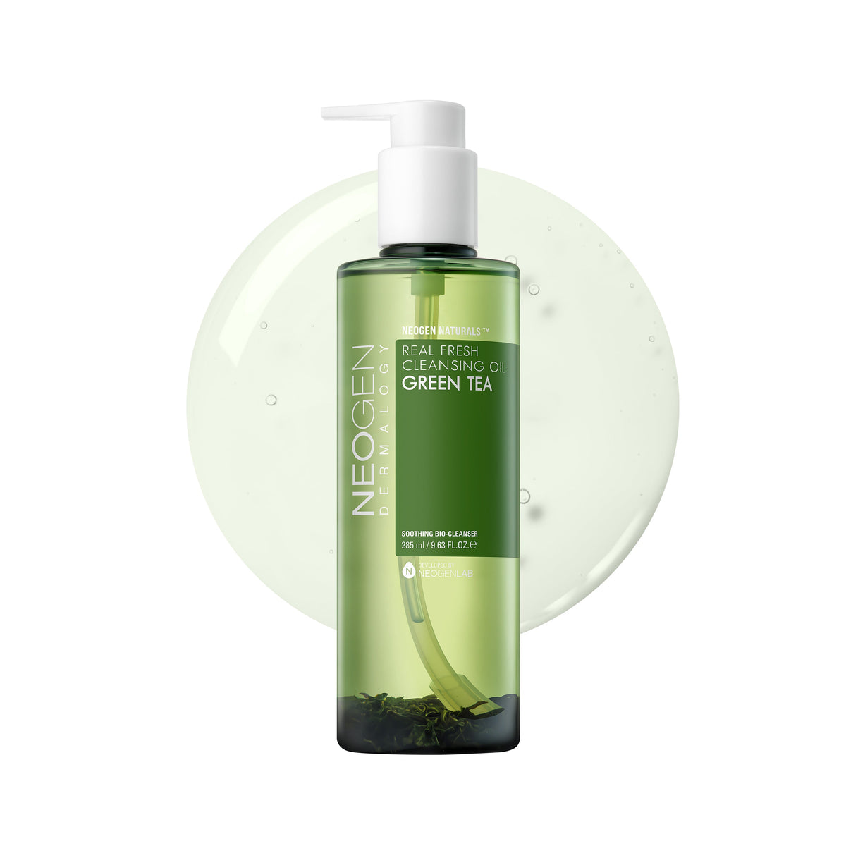 Neogen Real Fresh Cleansing Oil Green Tea 285ml — Neogen official product image 3