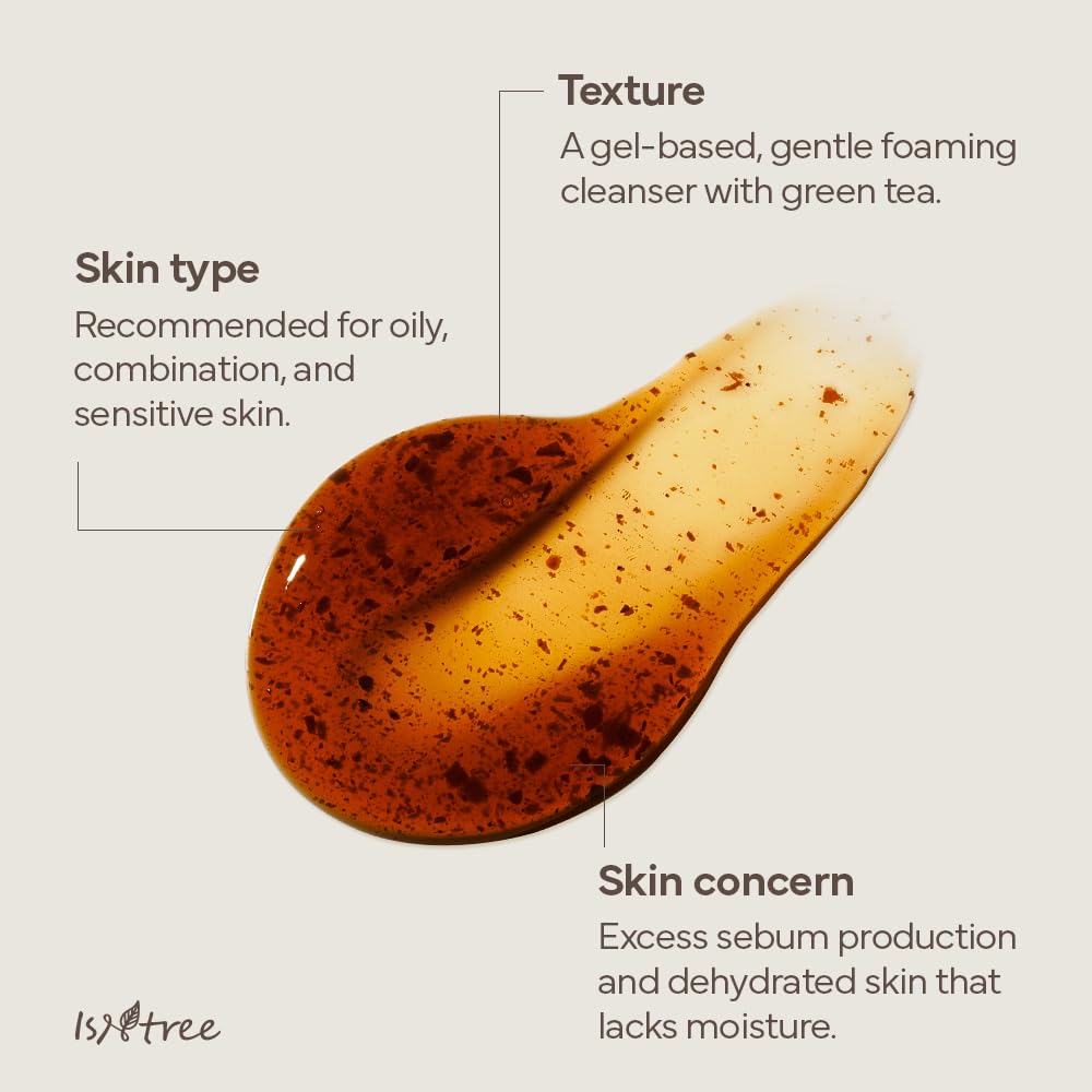 Isntree Green Tea Fresh Cleanser 120ml — Facial Cleansers product image 148