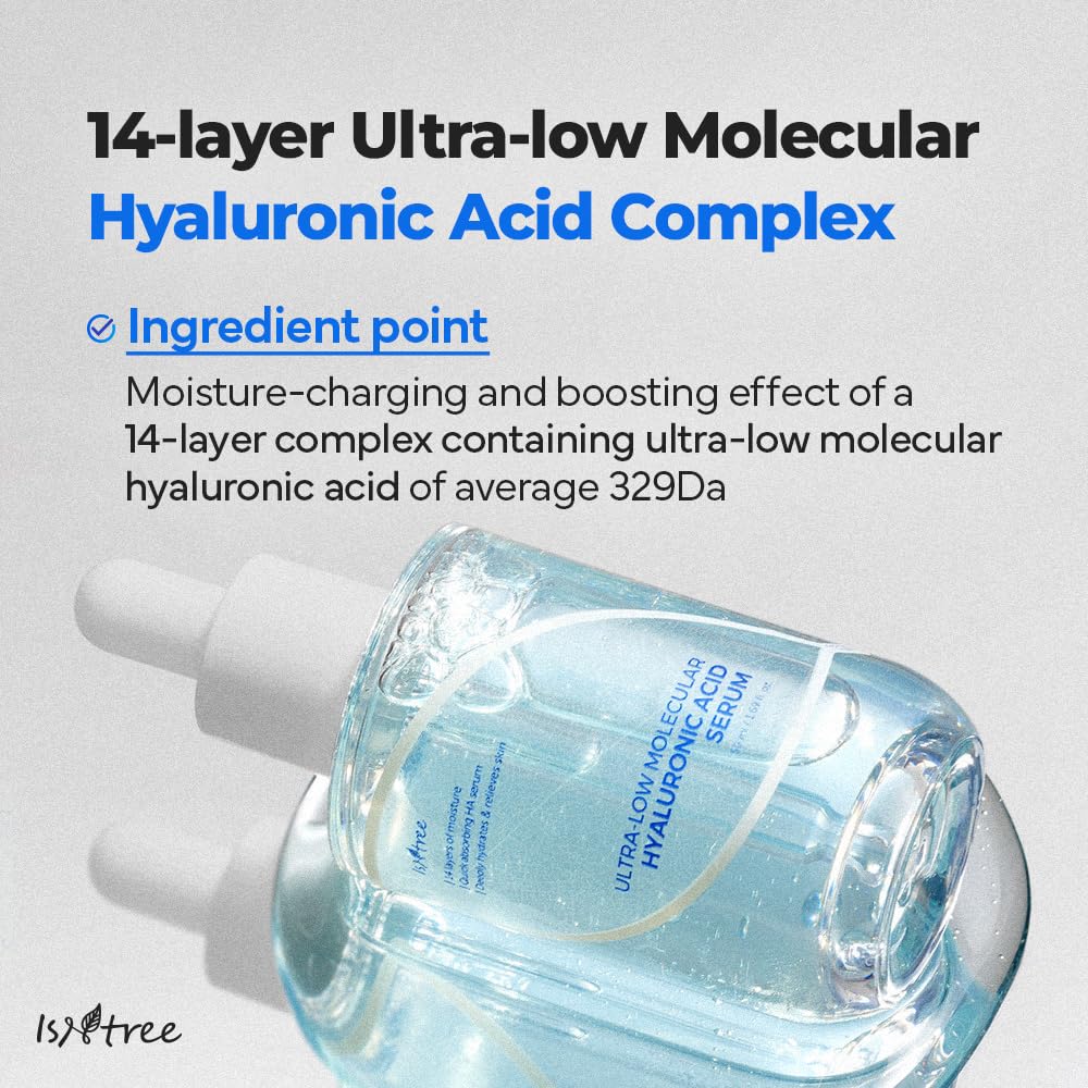 Isntree Ultra-Low Molecular Hyaluronic Acid Serum 50ml — Face Serums product image 213