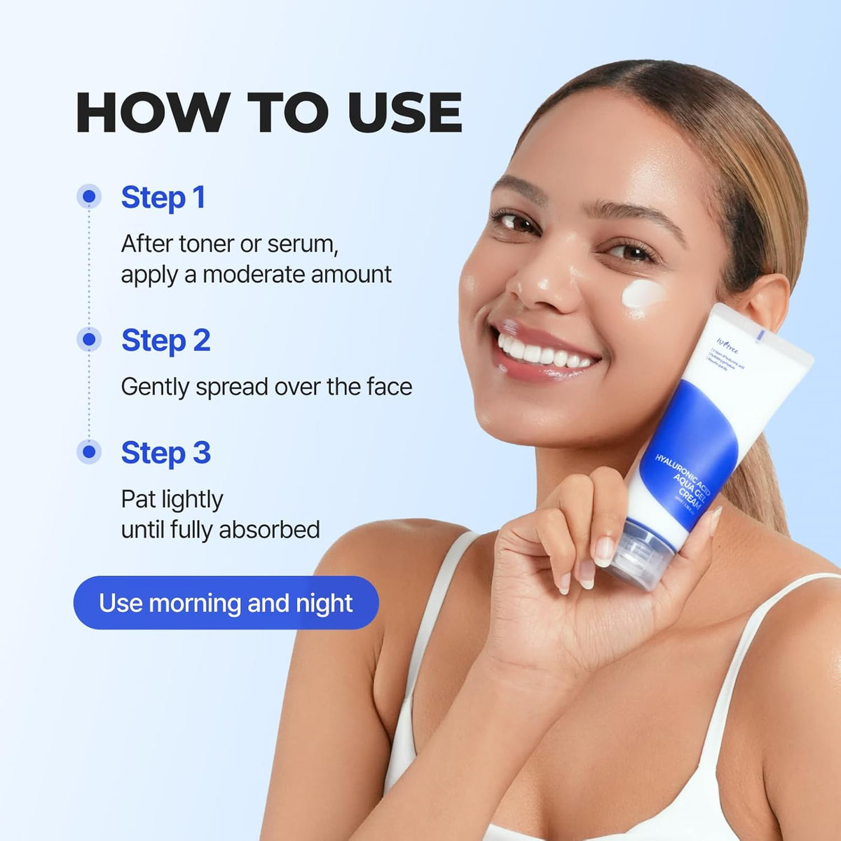 Isntree Hyaluronic Acid Aqua Gel Cream 100ml — Face Moisturizers product image 46
