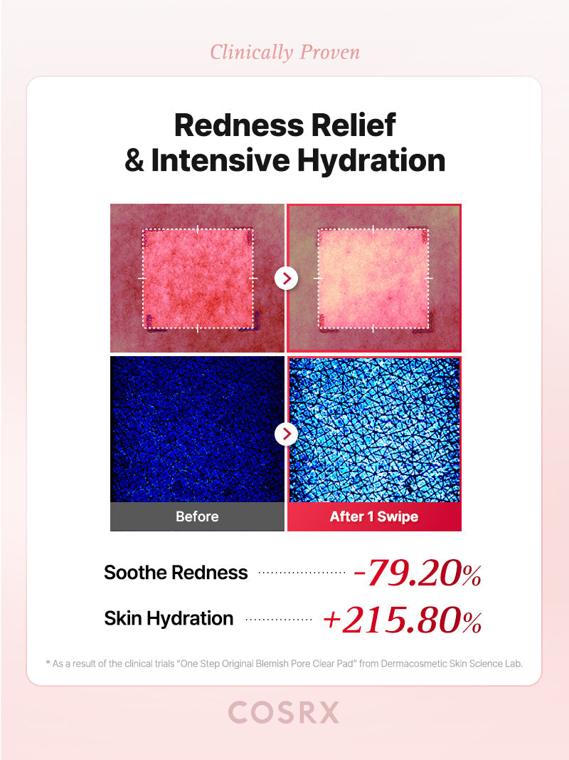 COSRX One Step Original Blemish Pore Clear Pad 100ea — product detail image 7
