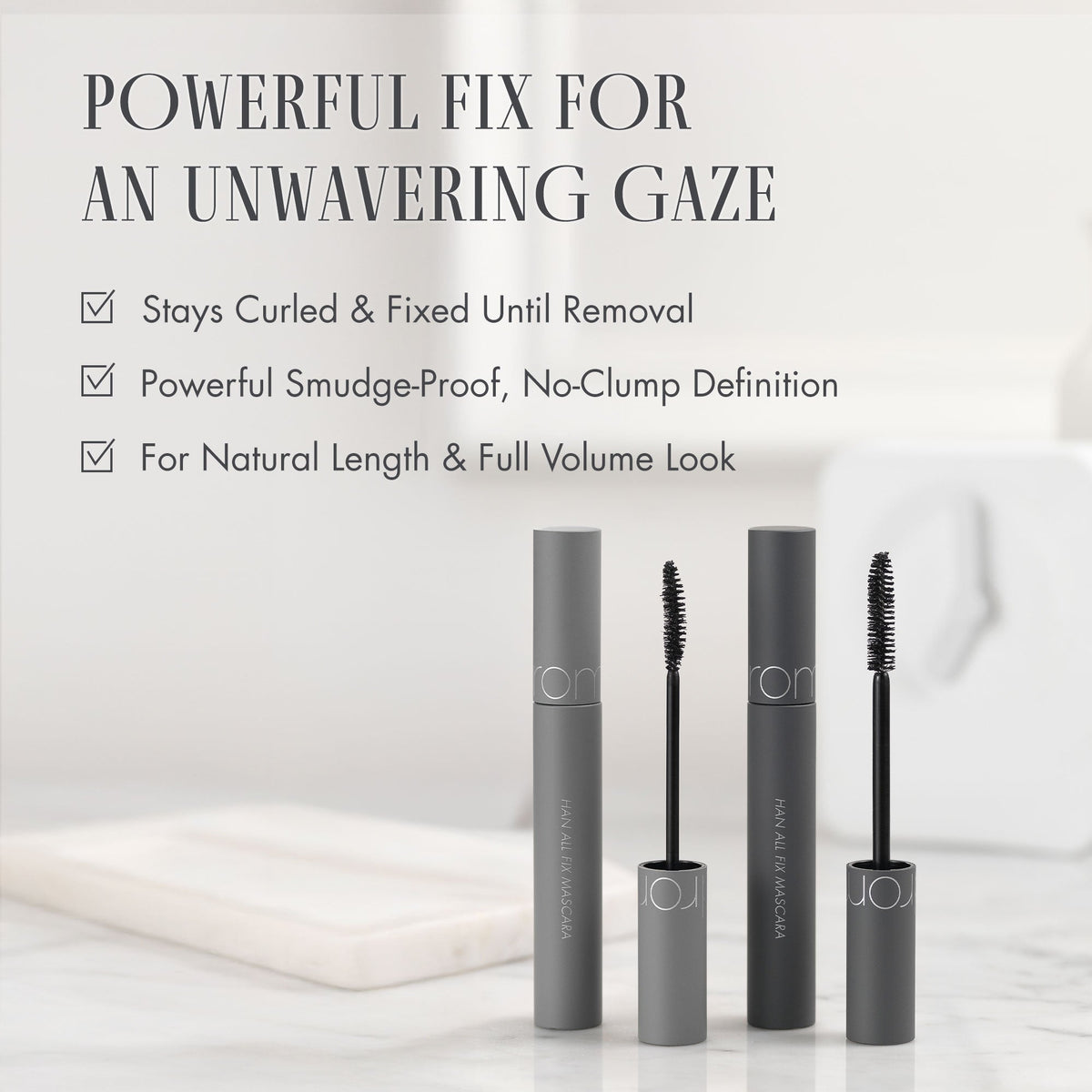 rom&nd rom&nd HAN ALL FIX MASCARA 7g - official product gallery image 7