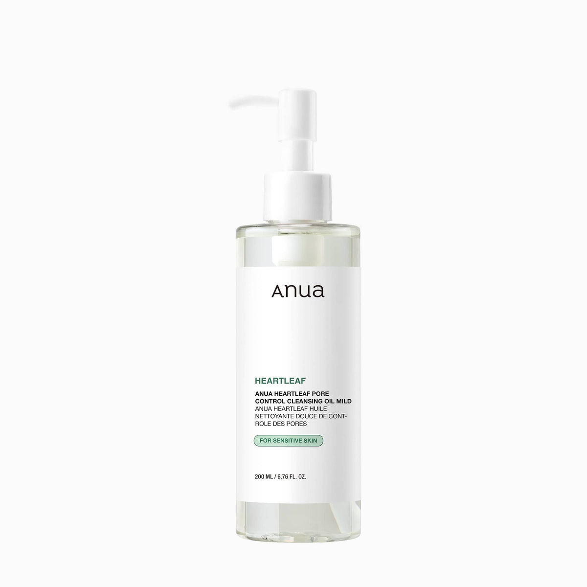 Anua Heartleaf Pore Control Cleansing Oil Mild 200ml - official ANUA product image 1