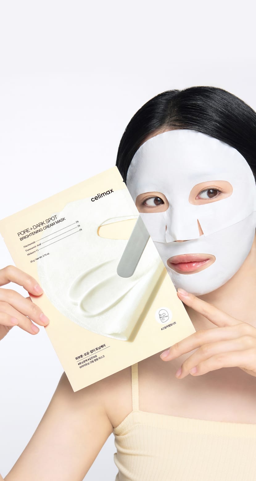 Celimax Pore+Dark Spot Brightening Cream Mask 4ea — product detail image 4