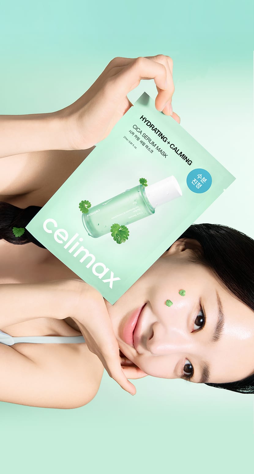 Celimax The Real Cica Calming Serum Mask 10ea — product detail image 8