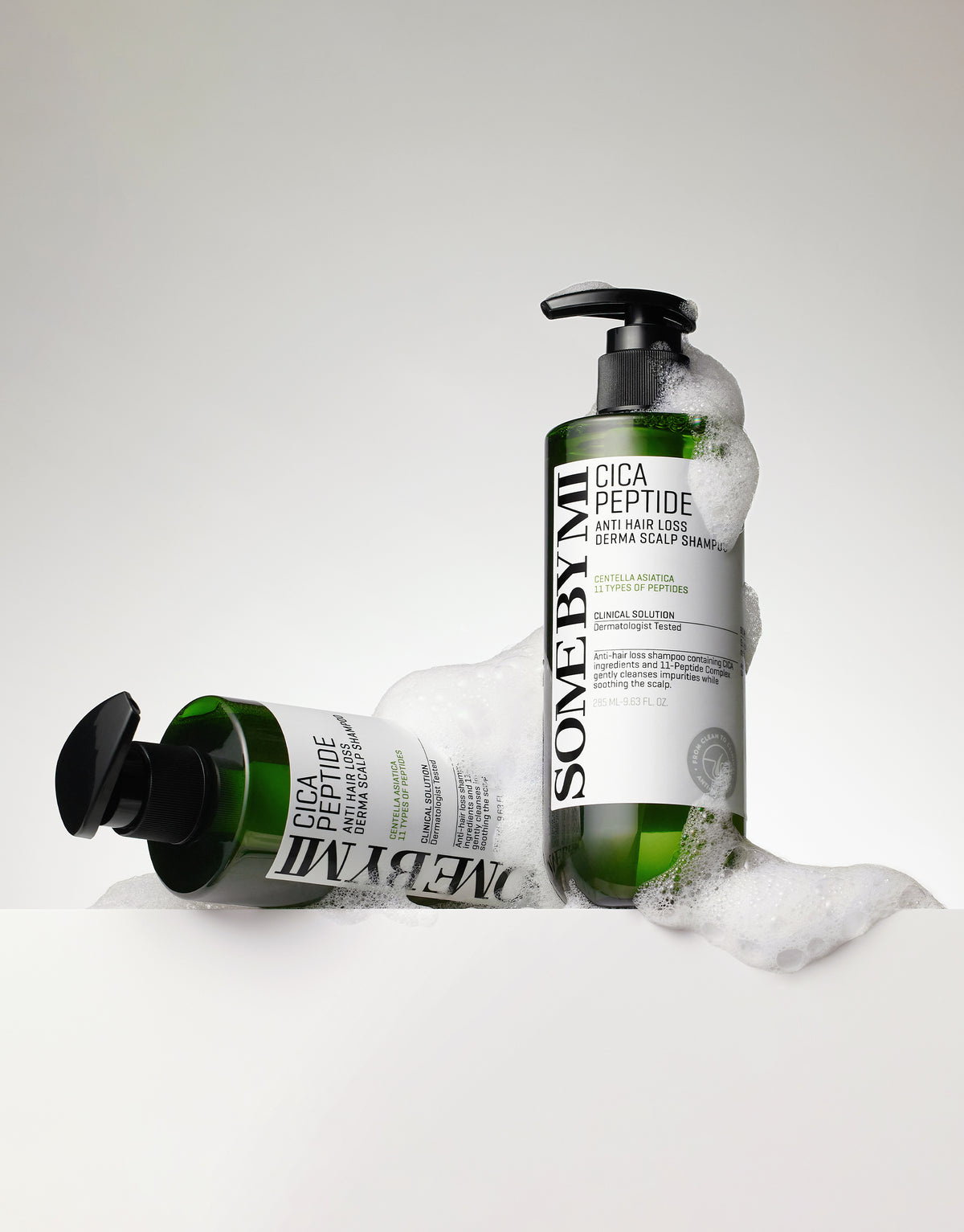 SOME BY MI Cica Peptide Anti Hair Loss Derma Scalp Shampoo 285ml — official product image 4