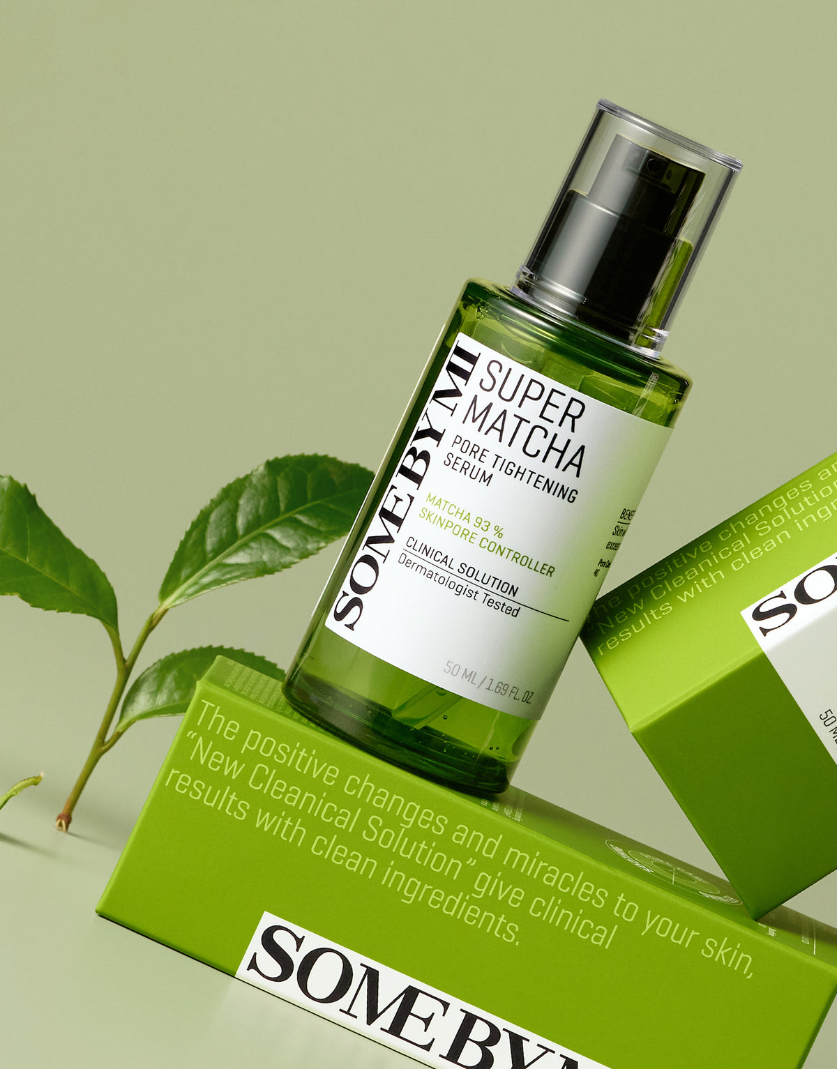 SOME BY MI Super Matcha Pore Tightening Serum 50ml — official product image 3
