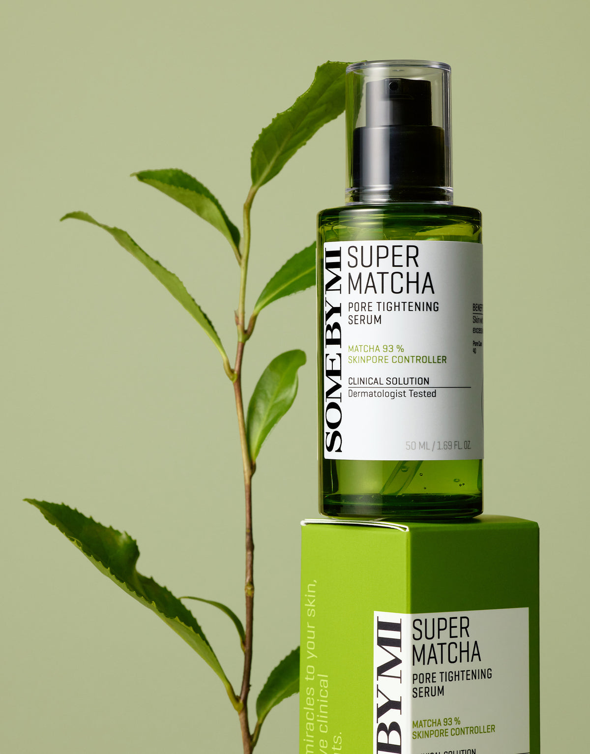 SOME BY MI Super Matcha Pore Tightening Serum 50ml — official product image 4