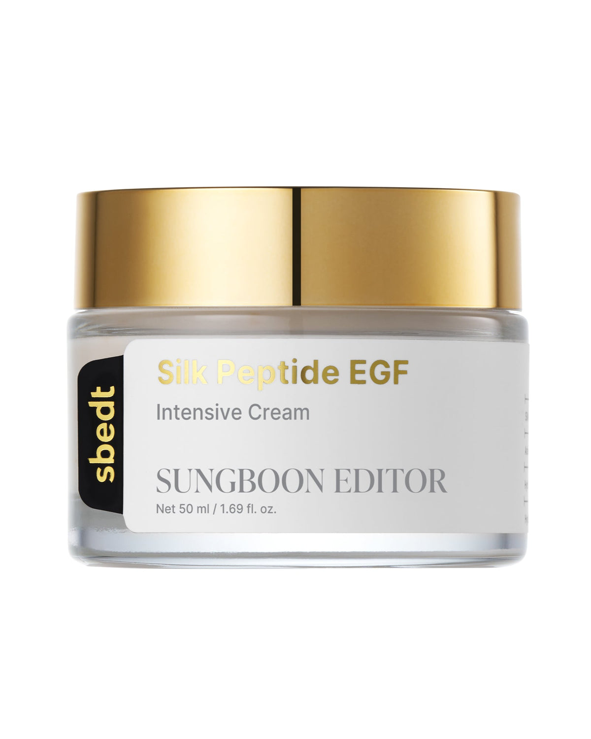 SUNGBOON EDITOR Silk Peptide EGF Intensive Cream 50ml — official product image 6
