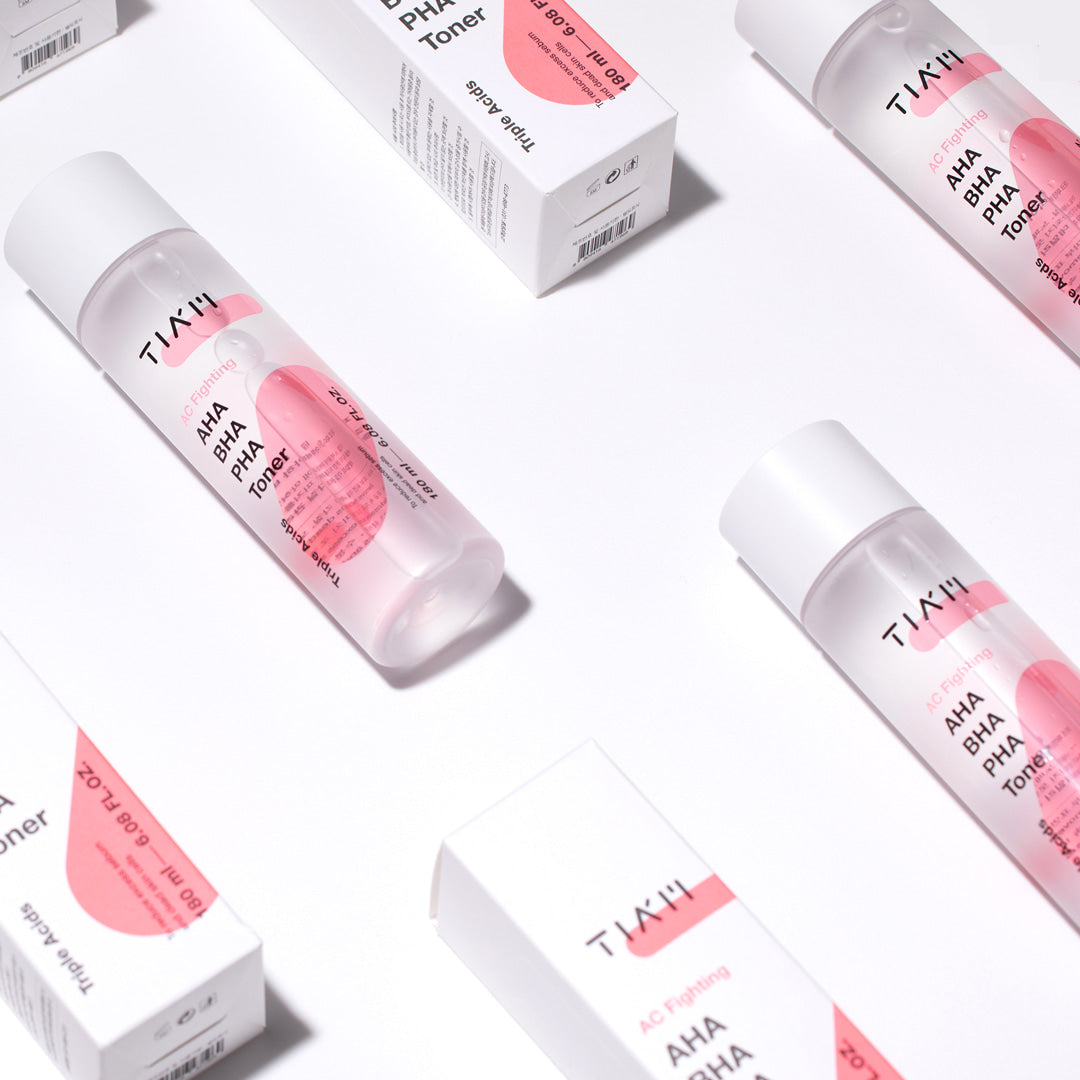 TIAM AC Fighting AHA BHA PHA Toner - 180ml — official product image 3