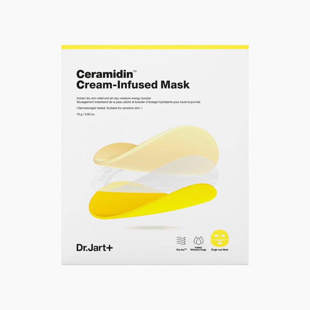 Dr.Jart+ CERAMIDIN CREAM-INFUSED MASK 18g - 5pcs product packshot