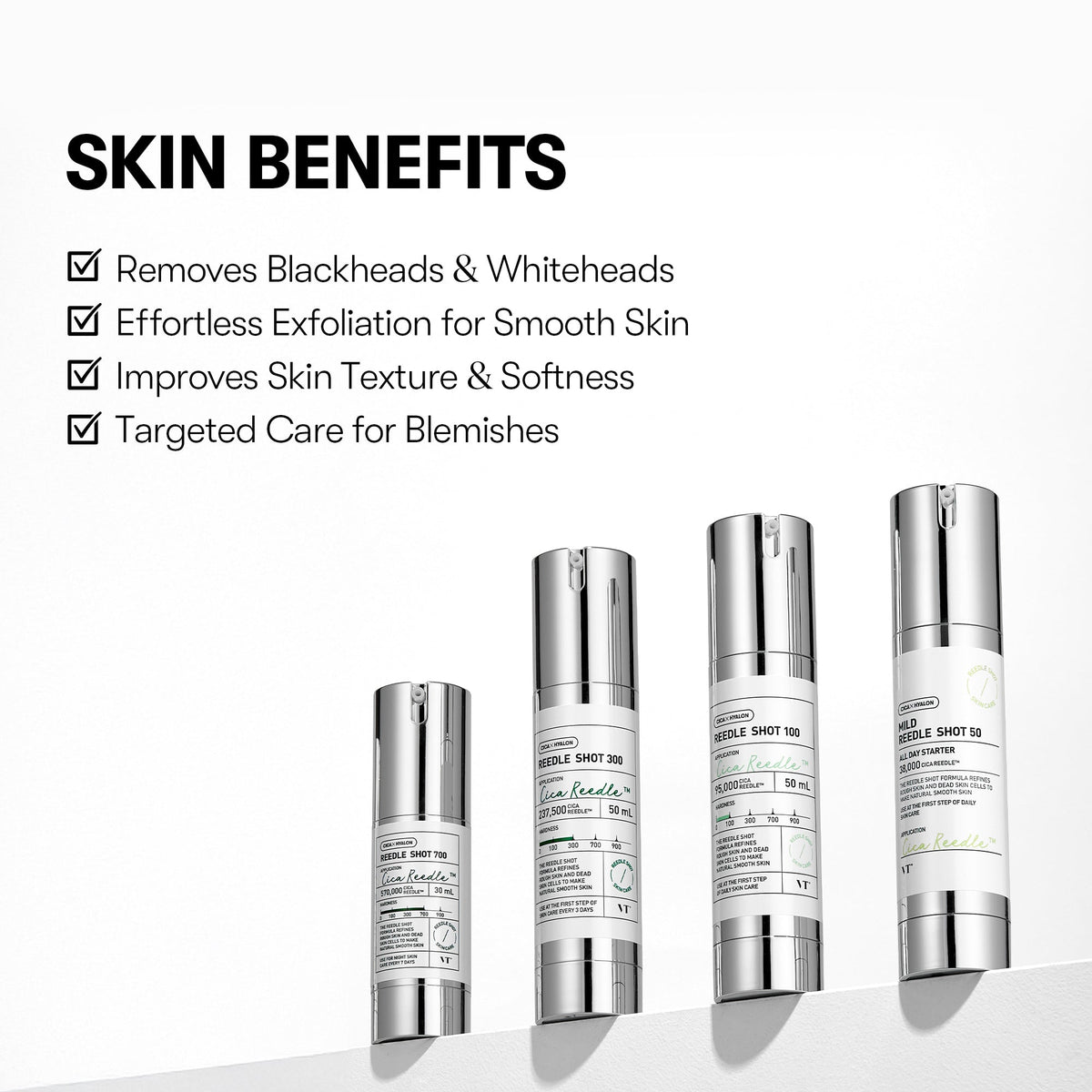 VT Cosmetics 100 Reedle Shot 10ea - official product image 7
