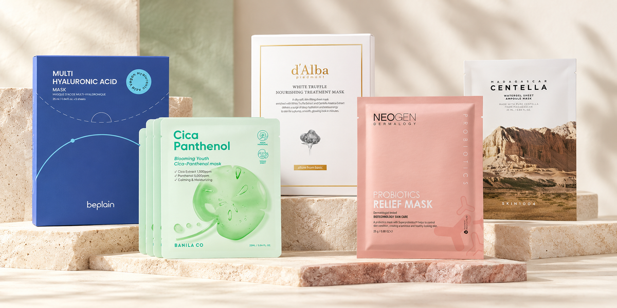 Best Korean Sheet Masks for Hydration, Calm & Glow: 6 Products Compared