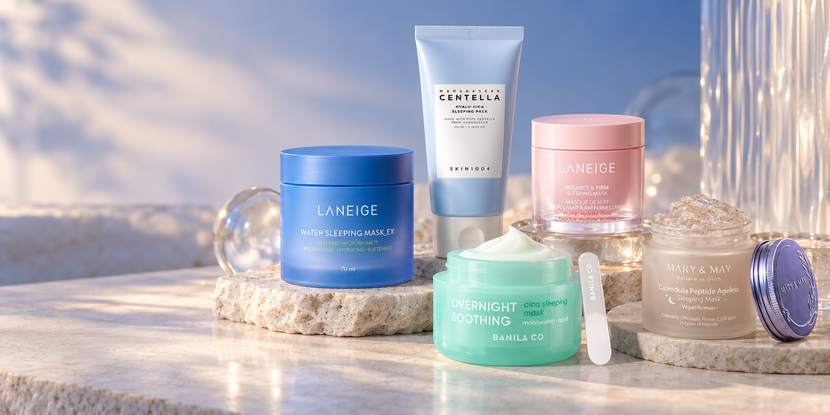 Best Korean Sleeping Masks for Overnight Hydration in Europe: 6 Products Compared