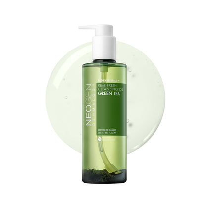 Neogen Real Fresh Cleansing Oil Green Tea 285ml — Neogen official product image 2