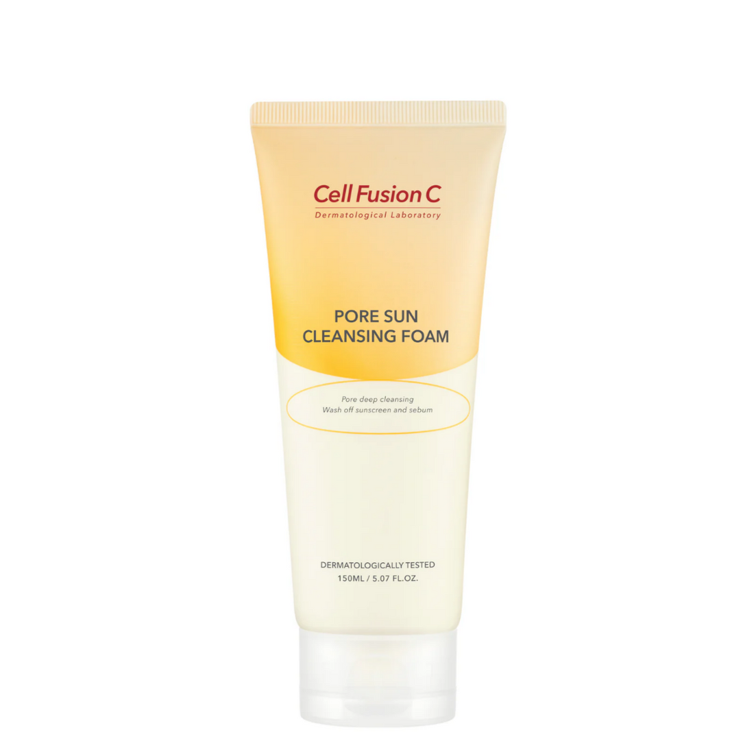 CellFusionC Pore Sun Cleansing Foam - 150ml — product photo