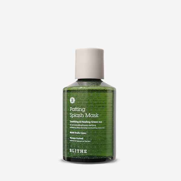 Blithe Patting Splash Mask Soothing &amp; Healing Green Tea 150ml — Korean skincare product