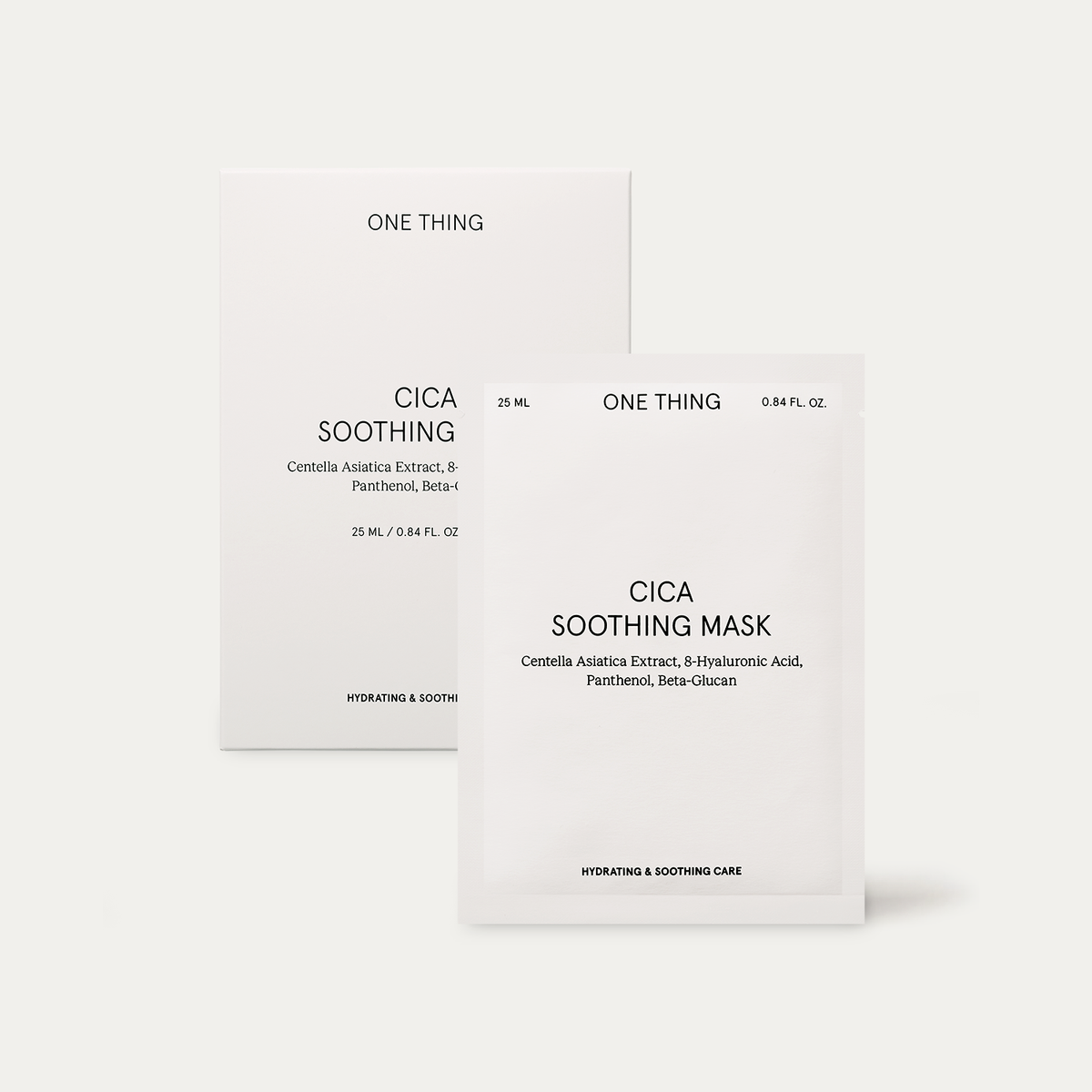 One Thing Cica Soothing Sheet Mask 25ml x 5 — product bottle