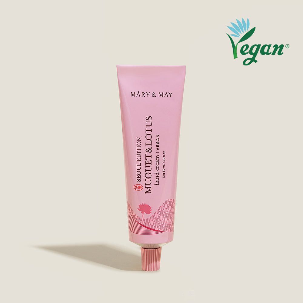 [Mary&amp;May] Seoul Edition MUGUET &amp; LOTUS Hand Cream 50ml