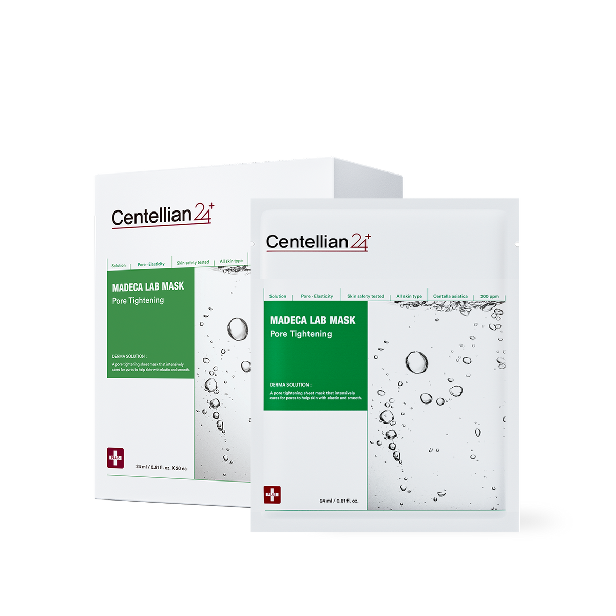 Centellian24 Madeca Lab Mask Pore Tightening 25ml*20pcs — product photo